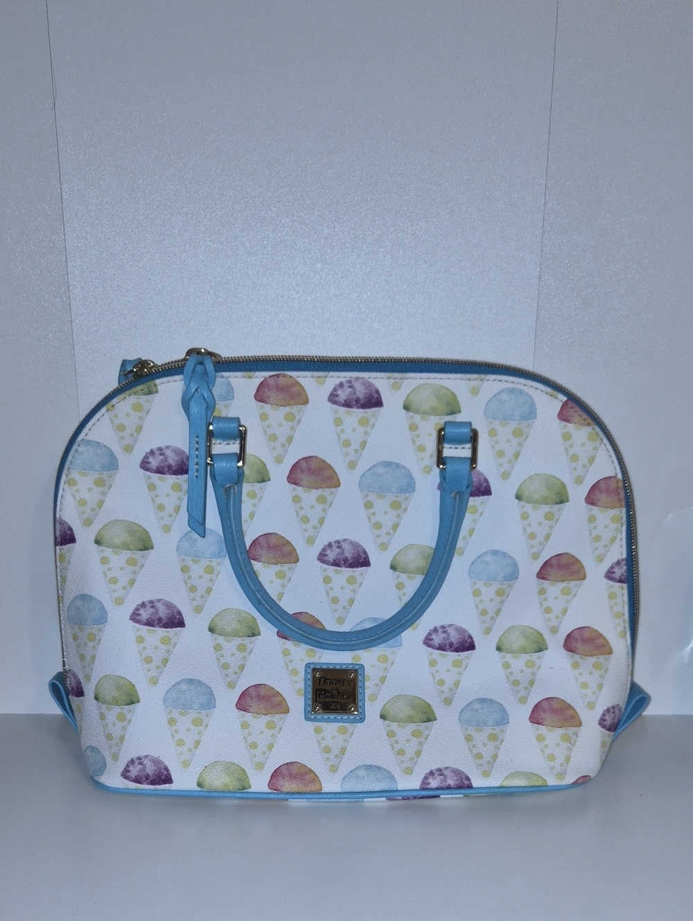 Dooney & Bourke Snow Cone Print Satchel Limited Edition NWT